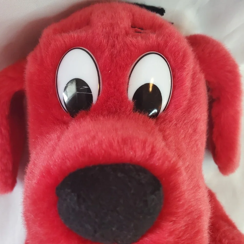 Vintage Scholastic Clifford‎ Plush Hand Puppet Red Dog Merry Makers 1995 10